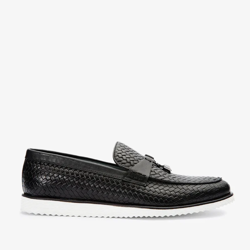 Get The Best Deals On Breathable Shoes Today The Sperry Black Leather Tassel Loafer Men Shoe