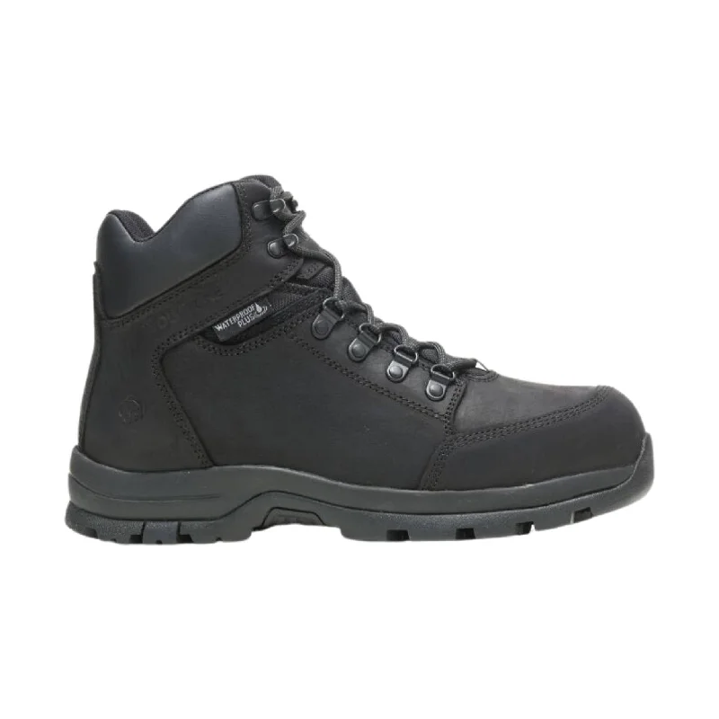 Men's Flexible Shoes Wolverine Men's Grayson Steel Toe Mid Work Boot - Black