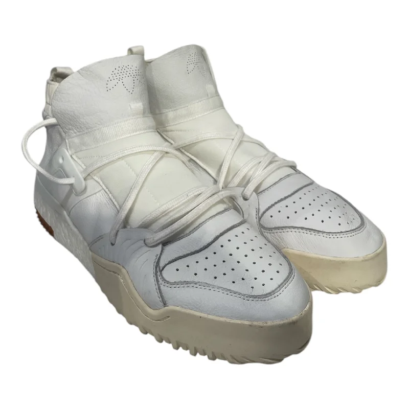 Men's Shock-Absorbing Shoes adidas/Hi-Sneakers/Cotton/WHT/00001
