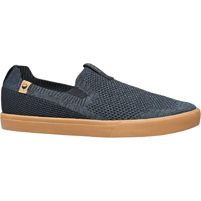 Men's Fashionable Shoes Men's Saola Virunga Navy Knit Fabric
