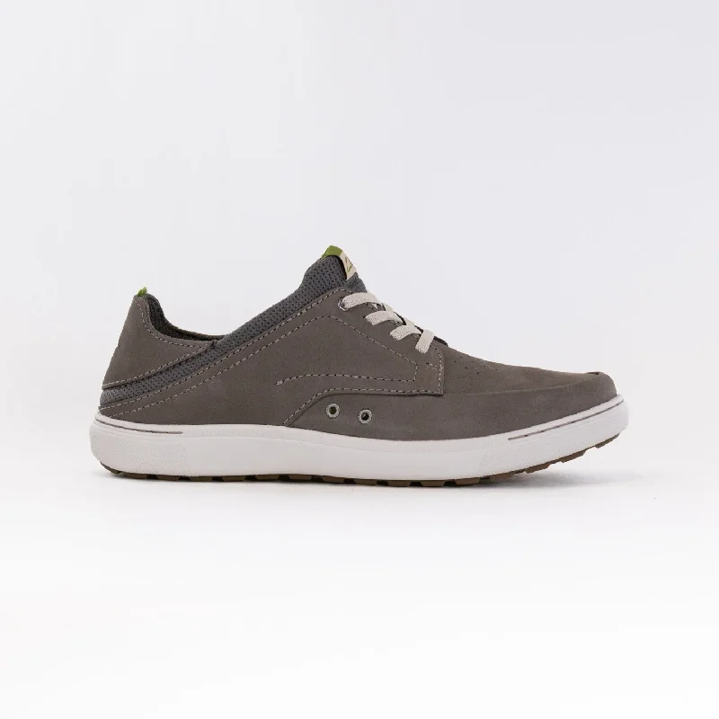 Men's Modern Boots Clarks Mapstone Easy (Men's) - Dark Grey Nubuck Leather
