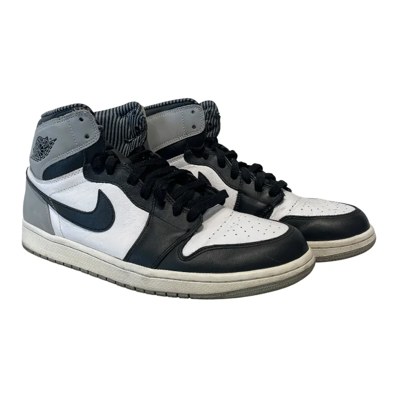 Sleek And Modern Shoes NIKE/AIR JORDAN 1 RETRO HIGH OG/Hi-Sneakers/US 11/Leather/GRY/555088-104