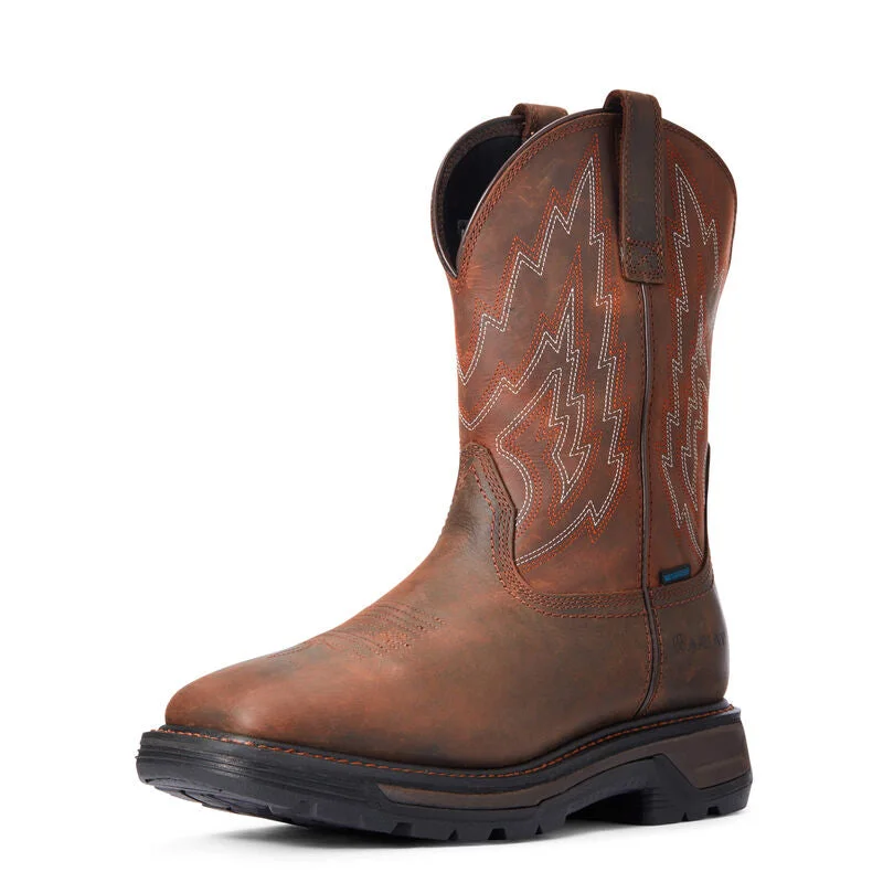 Men's Slip-Resistant Shoes ARIAT MEN'S Style No. 10033991 Big Rig Waterproof Work Boot Men's Slip-Resistant Shoes ARIAT MEN'S Style No. 10033991 Big Rig Waterproof Work Boot