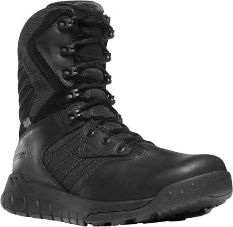 Biggest Shoe Sale Of The Year Danner Instinct Tactical Mens Black Leather 8in Side Zip Uniform Boots