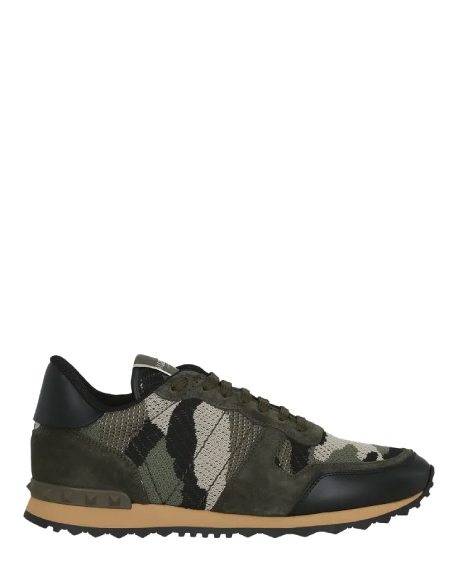 Men's Elegant Shoes Camouflage Rockrunner Sneakers