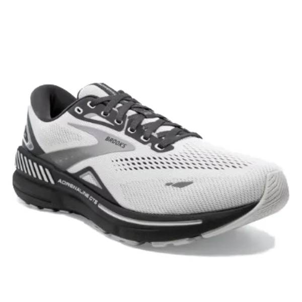 Men's Fashionable Boots Brooks Men's Adrenaline GTS 23 Oyster/Ebony/Alloy