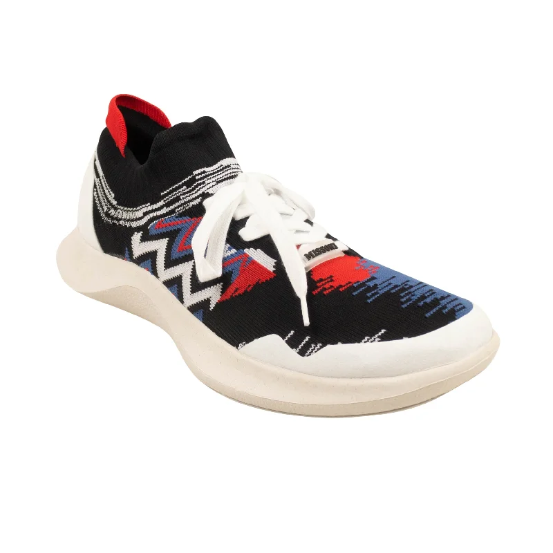 Unmissable Discounts On Modern Designer Shoes Missoni Acbc"" Fly Knit Sneakers - Black/Red